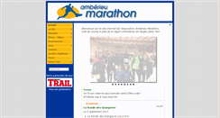 Desktop Screenshot of amberieumarathon.org